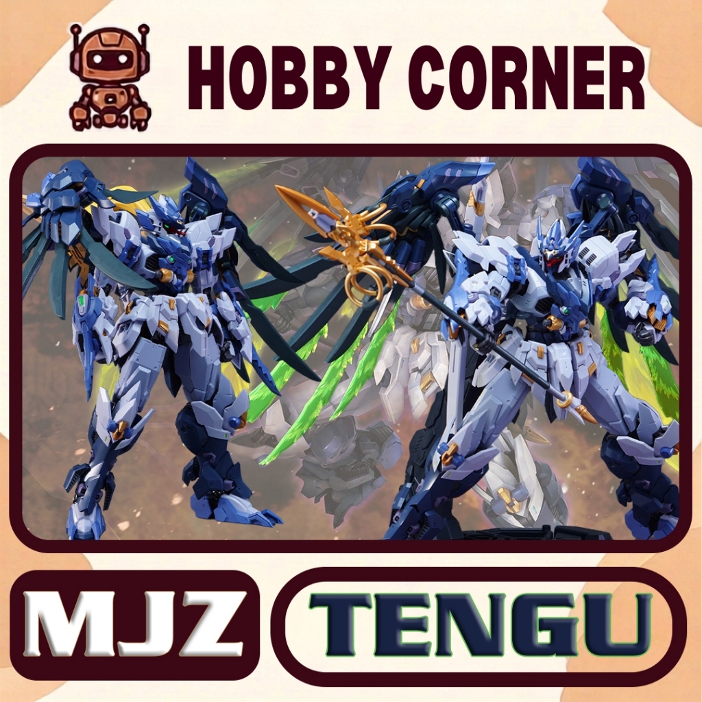 Model Kit MJZ Yoshitsune TENGU Judge "Lôi Chấn Tử" (tặng base, decal nước)