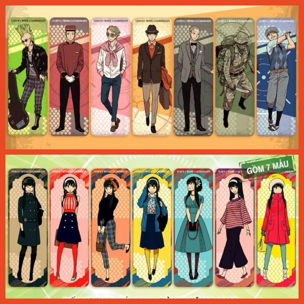 Set Bookmark SPYxFAMILY LOID và YOR
