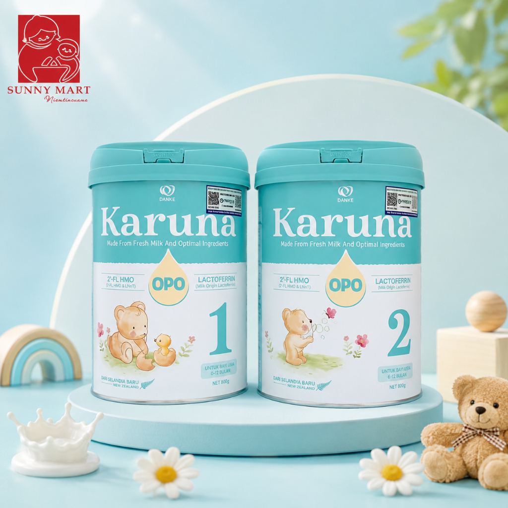 KARUNA - Sữa Công Thức Karuna nhập khẩu nguyên lon từ New Zealand