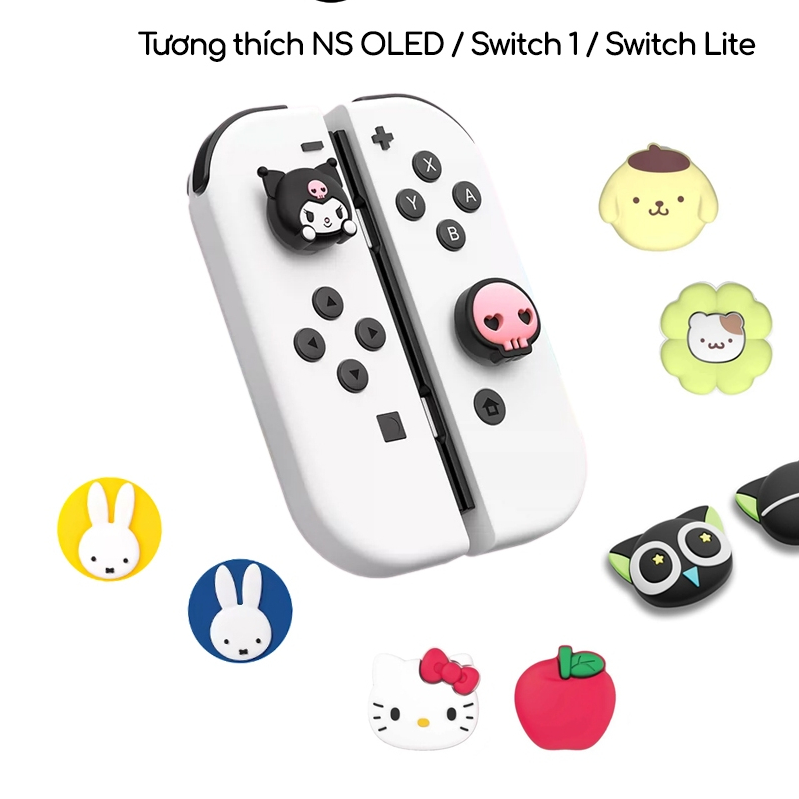 Bộ nút bọc Analog GeekShare bảo vệ Joystick cho Nintendo Switch OLED / Switch 1 / Switch Lite