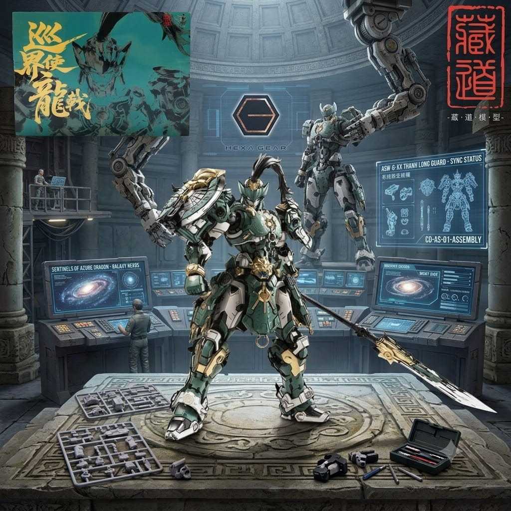 Mô Hình Mecha CD-AS-01 Guardian (Sentinels of Azure Dragon)