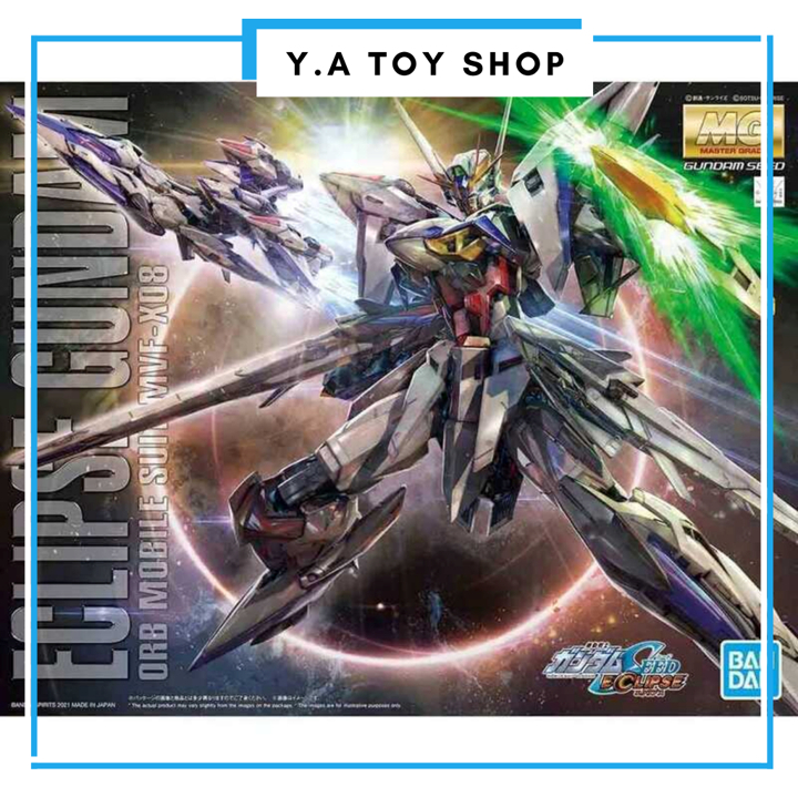 [Có sẵn] Mô hình lắp ráp tỉ lệ MG 1/100 hãng BANDAI -  ECLIPSE GUNDAM
