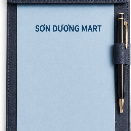 Kẹp bill, hóa đơn thanh toán bằng da khổ A5 màu đen có nam châm nhà hàng, cơ quan và doanh nghiệp.