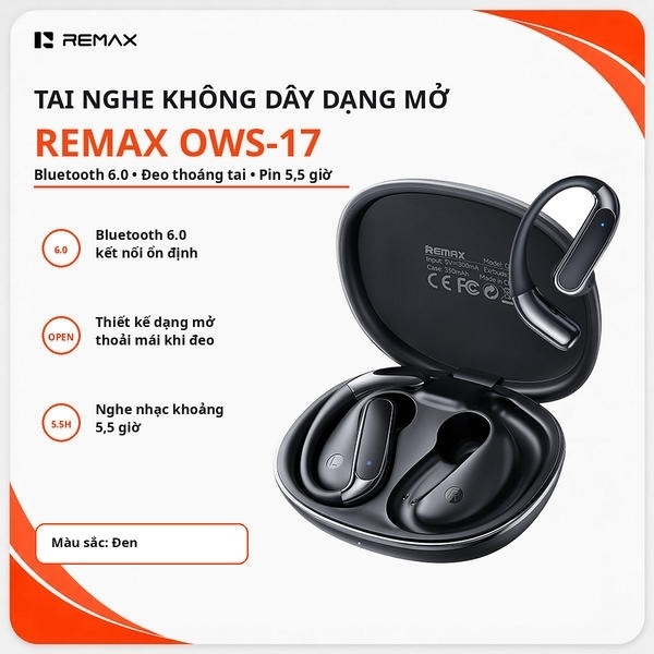 Tai Nghe Bluetooth Remax OWS-17 và OWS-26