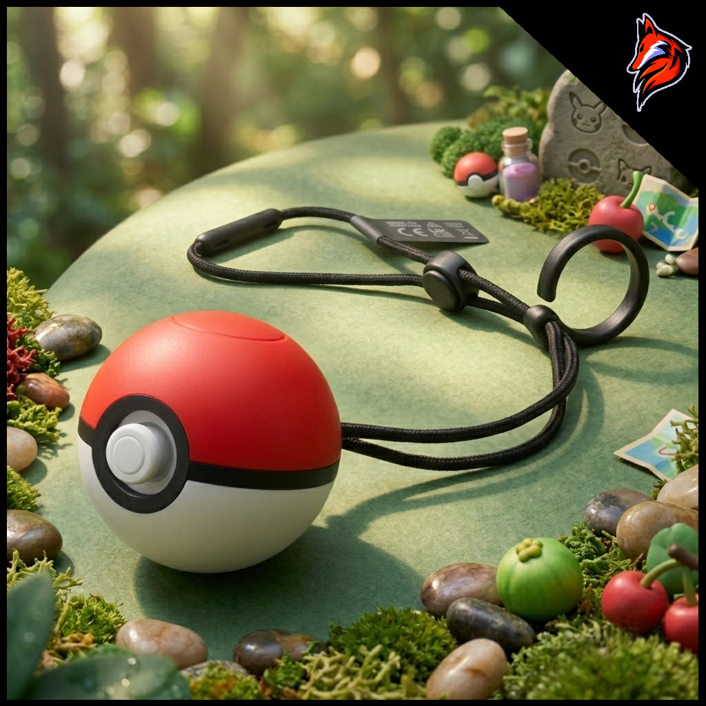 Quả cầu Pokeball Plus (Likenew) dành cho game Pokemon Let's Go Nintendo Switch