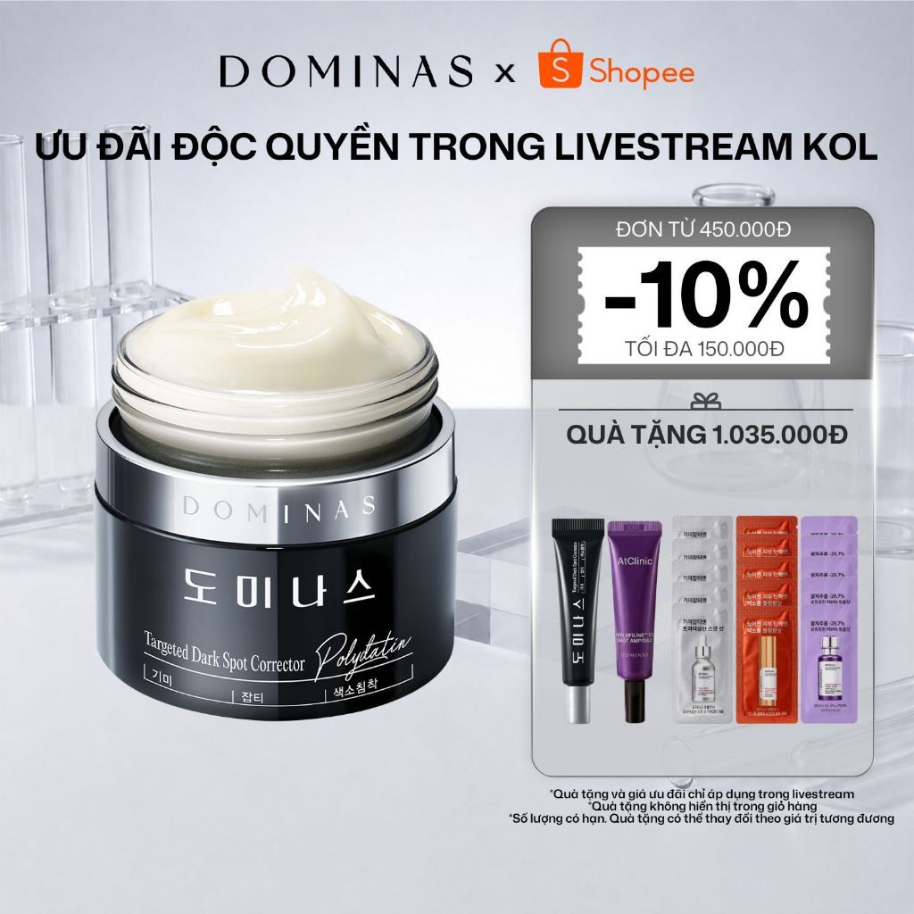[KOL x DOMINAS OFFICIAL] Kem dưỡng làm sáng và cải thiện nám da chuyên sâu Dominas Cream Season 5 50