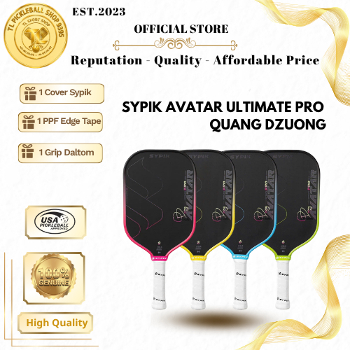 Vợt Pickleball SYPIK AVATAR Quang Dương | Ultimate Pro Tour | SYCORE All-Foam | 16mm Power & Control