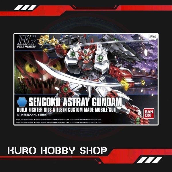 HGBF 1/144 Sengoku Astray - Mô hình lắp ráp Bandai
