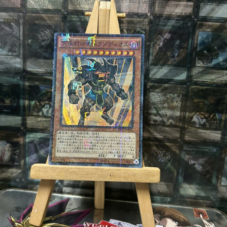 [ Đỗ Lạc 2 Yugioh ] Thẻ Bài Mint90 Yugioh OCG Exodia, the Legendary Defender