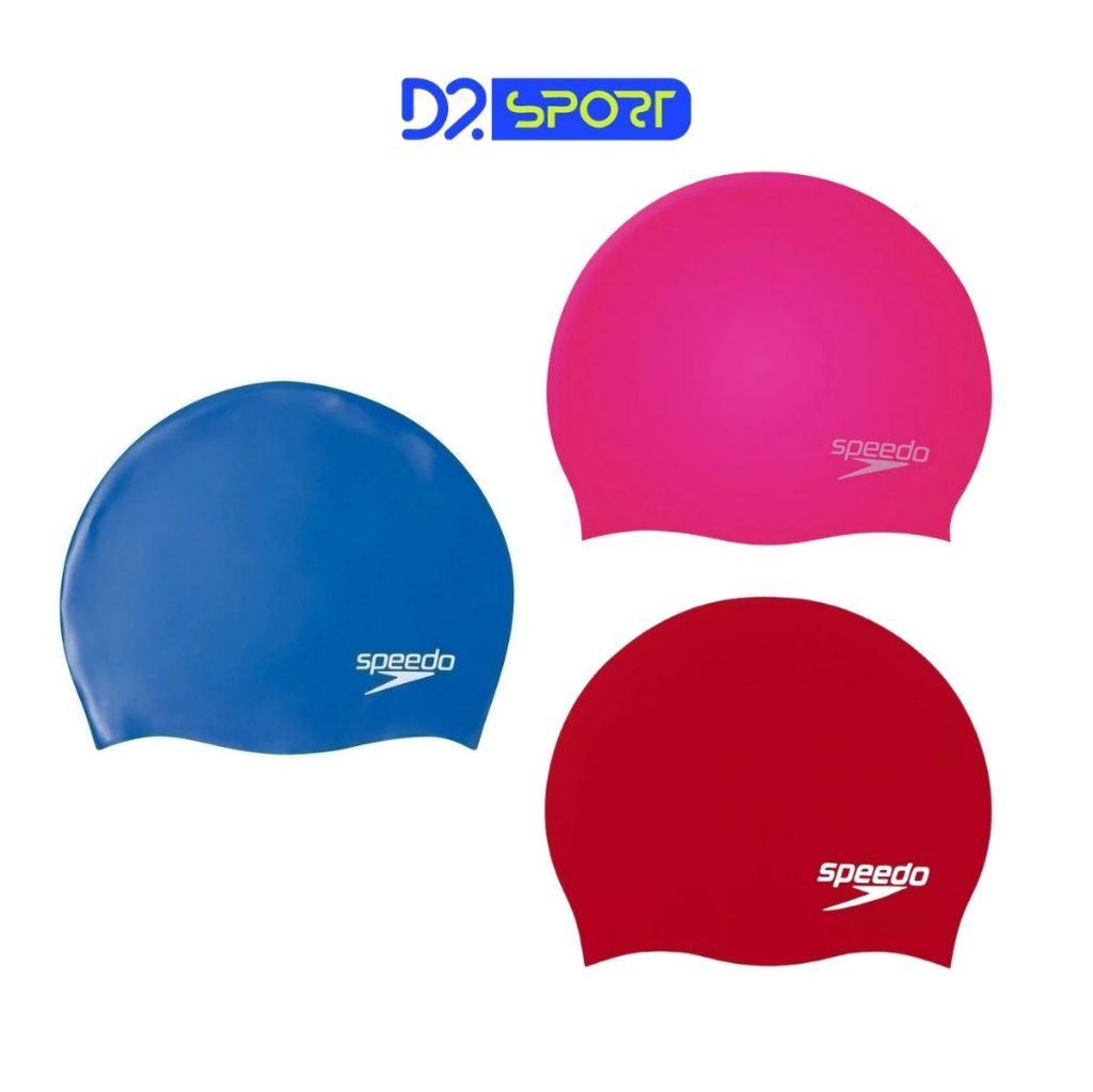 Nón Bơi Trẻ Em Speedo Plain Moulded Silicone