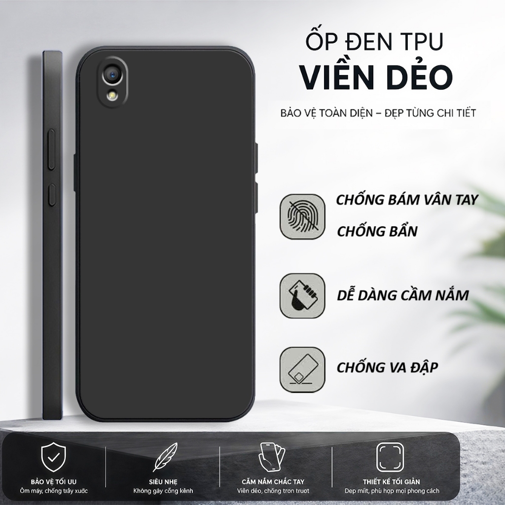 Ốp lưng Oppo A37 , NEO 9 , F1 , F1 PLUS , R9 TPU MỀM cạnh viền vuông bảo vệ camera-HD STORE