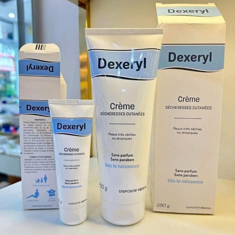 Kem Dưỡng Dexeryl Cream Pháp Dưỡng Ẩm, Dưỡng Da Cho Da Khô, Nẻ  250g