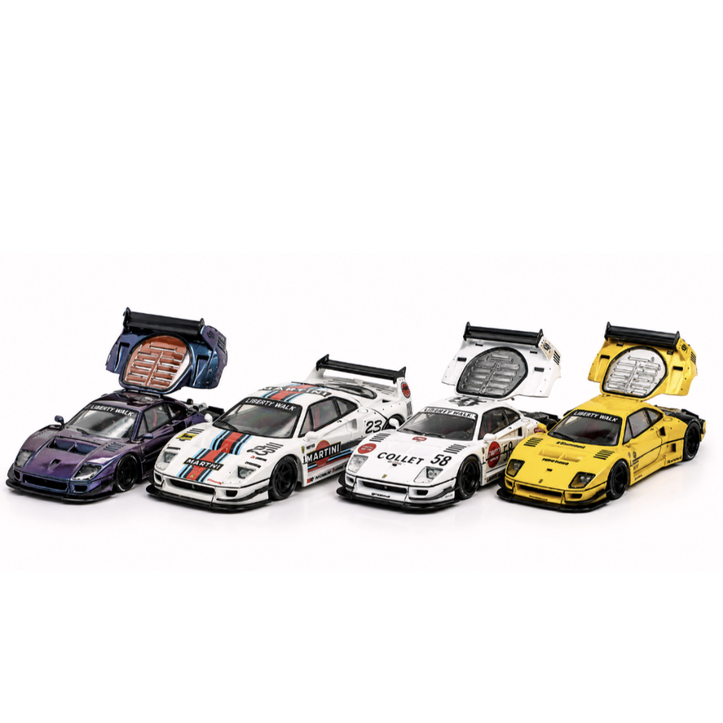 Mô hình ô tô Ferrari F40 LBWK Supercar 1:64 SM