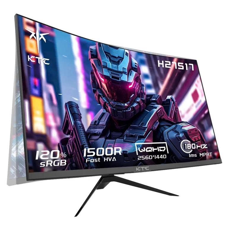 Màn hình Gaming KTC H27S17 | 27 inch, 2K/QHD, 180Hz, HVA, BH 36 Tháng