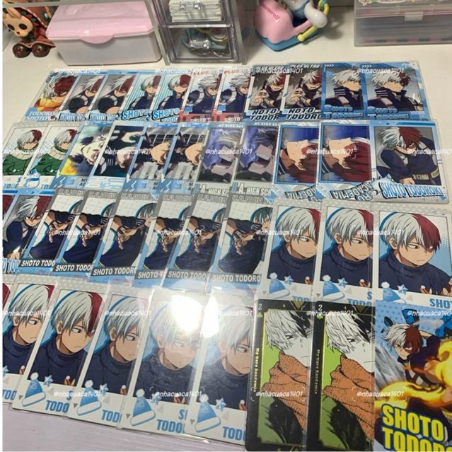 [ TẶNG CARD OFF ] Card Shoto Todoroki My Hero Academia MHA (đọc kĩ mô tả)