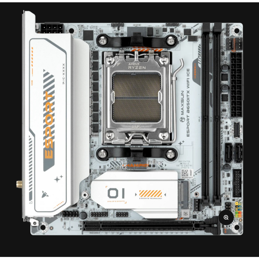 [Hàng Đã Qua Sử Dụng] Mainboard MAXSUN B650I ESPORT WIFI ICE DDR5
