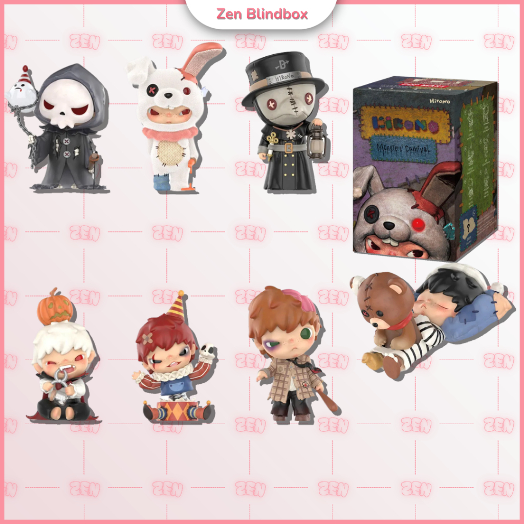Blind Box Hirono Vol 10 Monsters' Carnival Series Figures Mô Hình Nhân Vật [CHÍNH HÃNG]