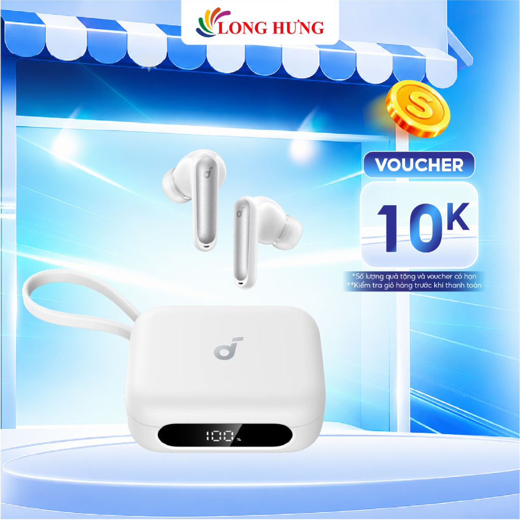 Tai nghe Bluetooth True Wireless Anker Soundcore P41i A3937 - Hàng chính hãng