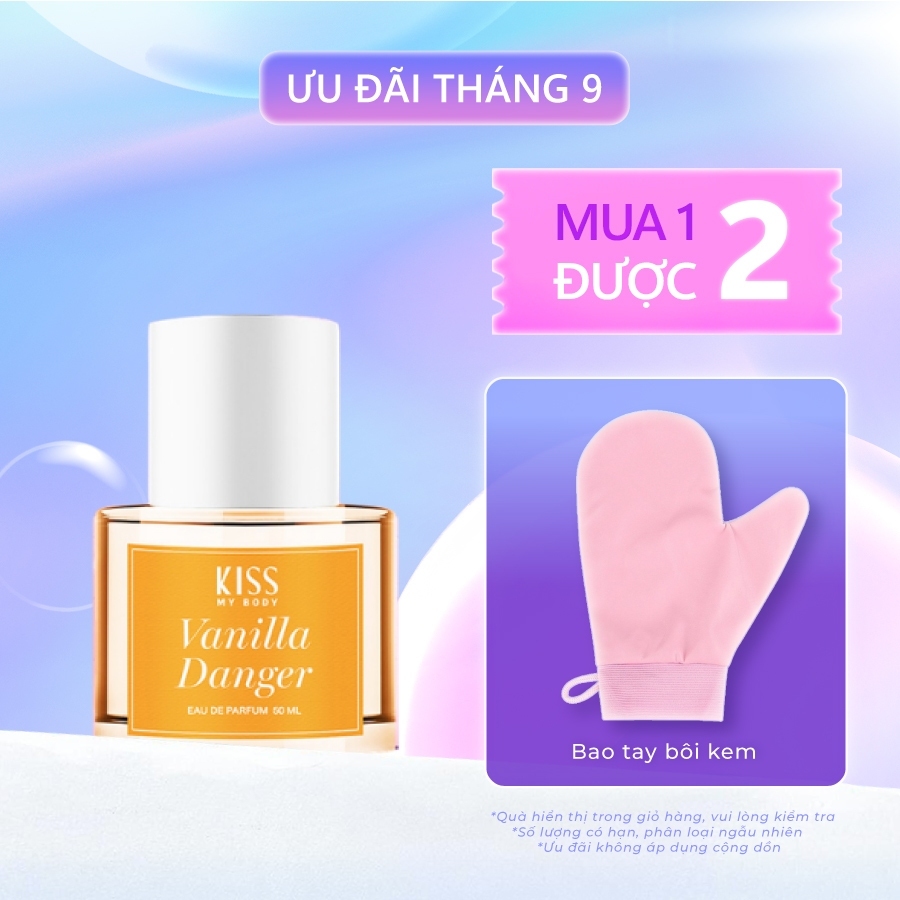 Nước Hoa Kiss My Body EAU DE PARFUM - Hương Gelato Kiss 50ml - Sexilicous Collection