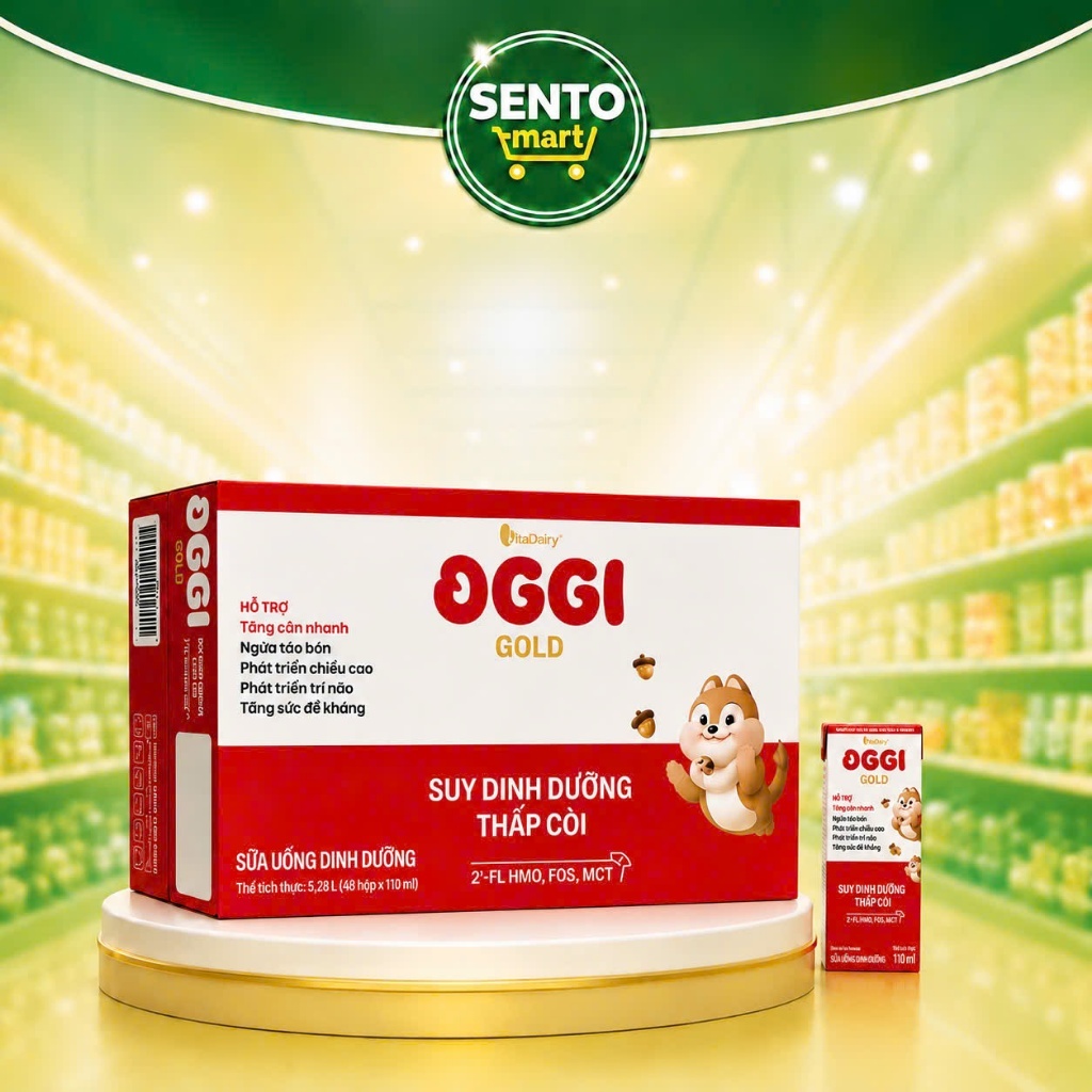Sữa Pha Sẵn Oggi Gold - 110ml /180ml