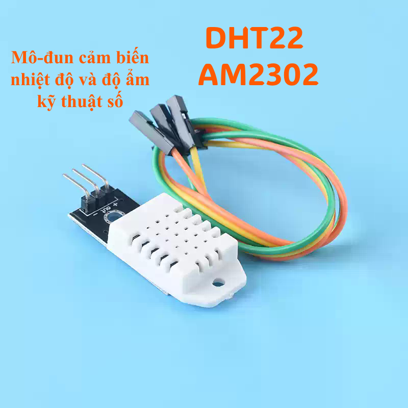 Mô-đun nhiệt độ và độ ẩm DHT22, đầu dò cảm biến AM2302