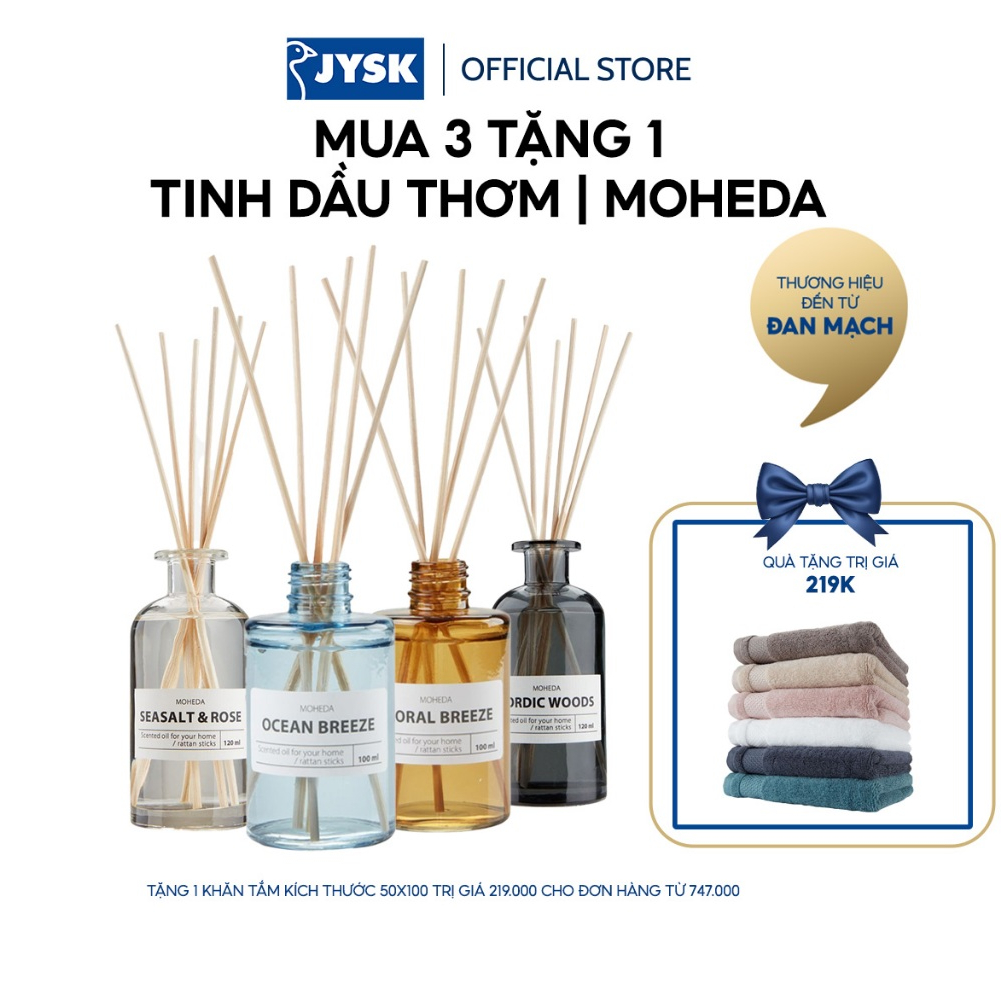 [MUA 3 TẶNG 1] Tinh dầu thơm | JYSK Moheda | nhiều mùi hương