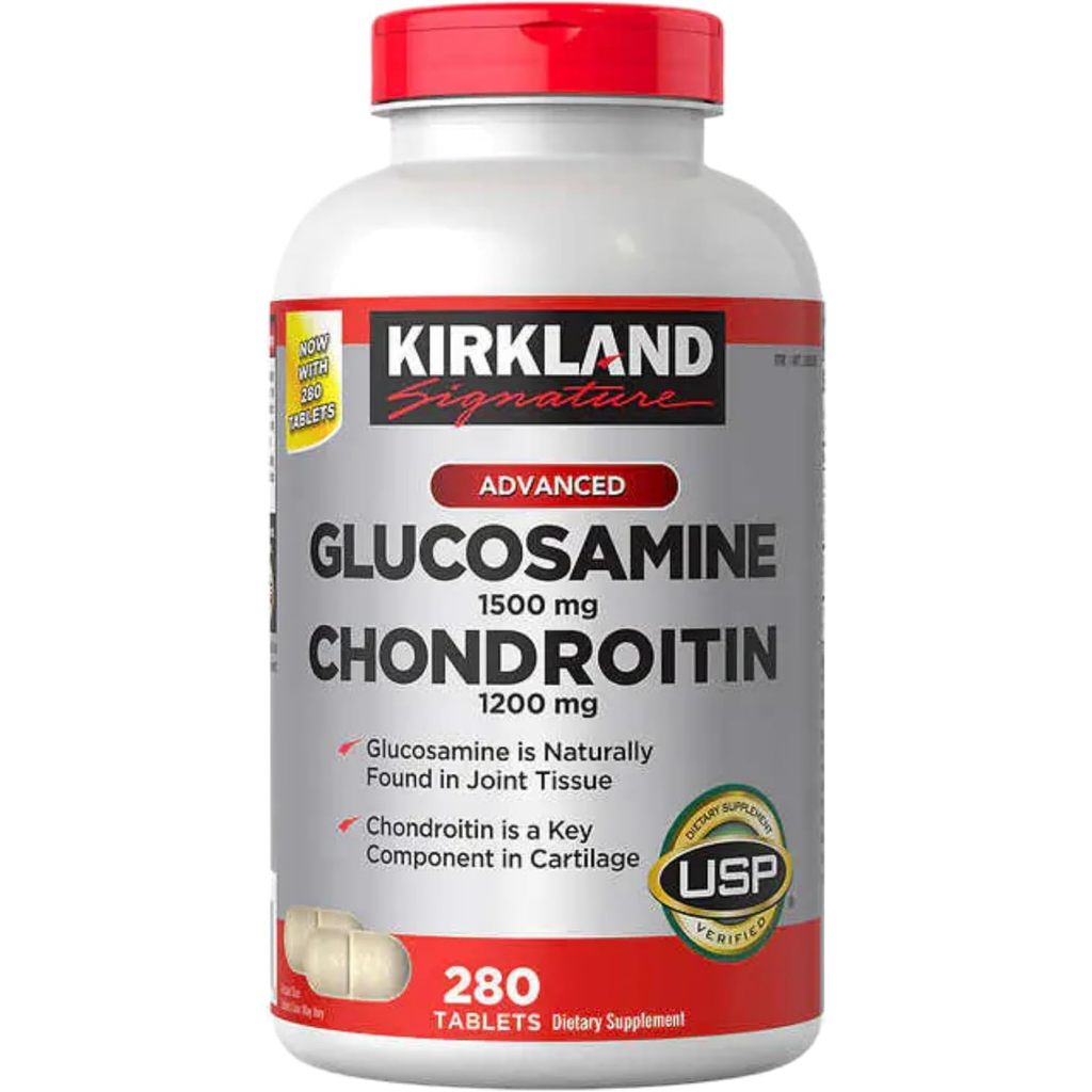 Viên Uống bổ xương khớp KIRKLAND Glucosamine 1500MG Chondroitin 1200MG