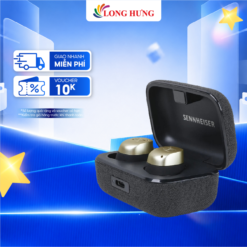 Tai nghe Bluetooth Sennheiser Momentum True Wireless 4 MTW4 - Hàng chính hãng