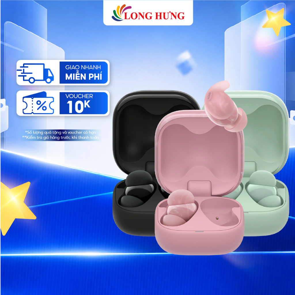 Tai nghe Bluetooth True Wireless Sony LinkBuds Fit WF-LS910N - Hàng chính hãng