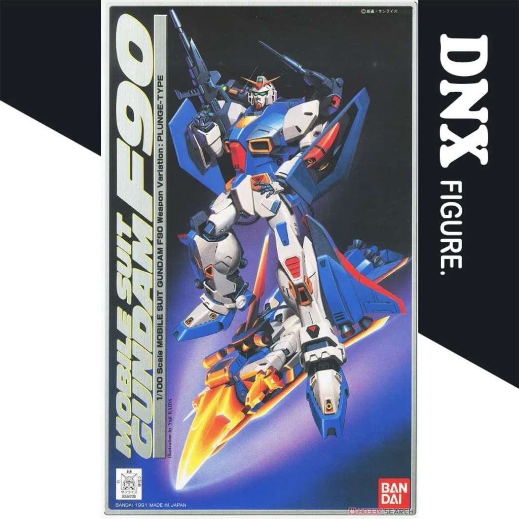 Mô Hình Lắp Ráp 1/100 Gundam F90 P-Type (Plunge-Type) (New Seal)