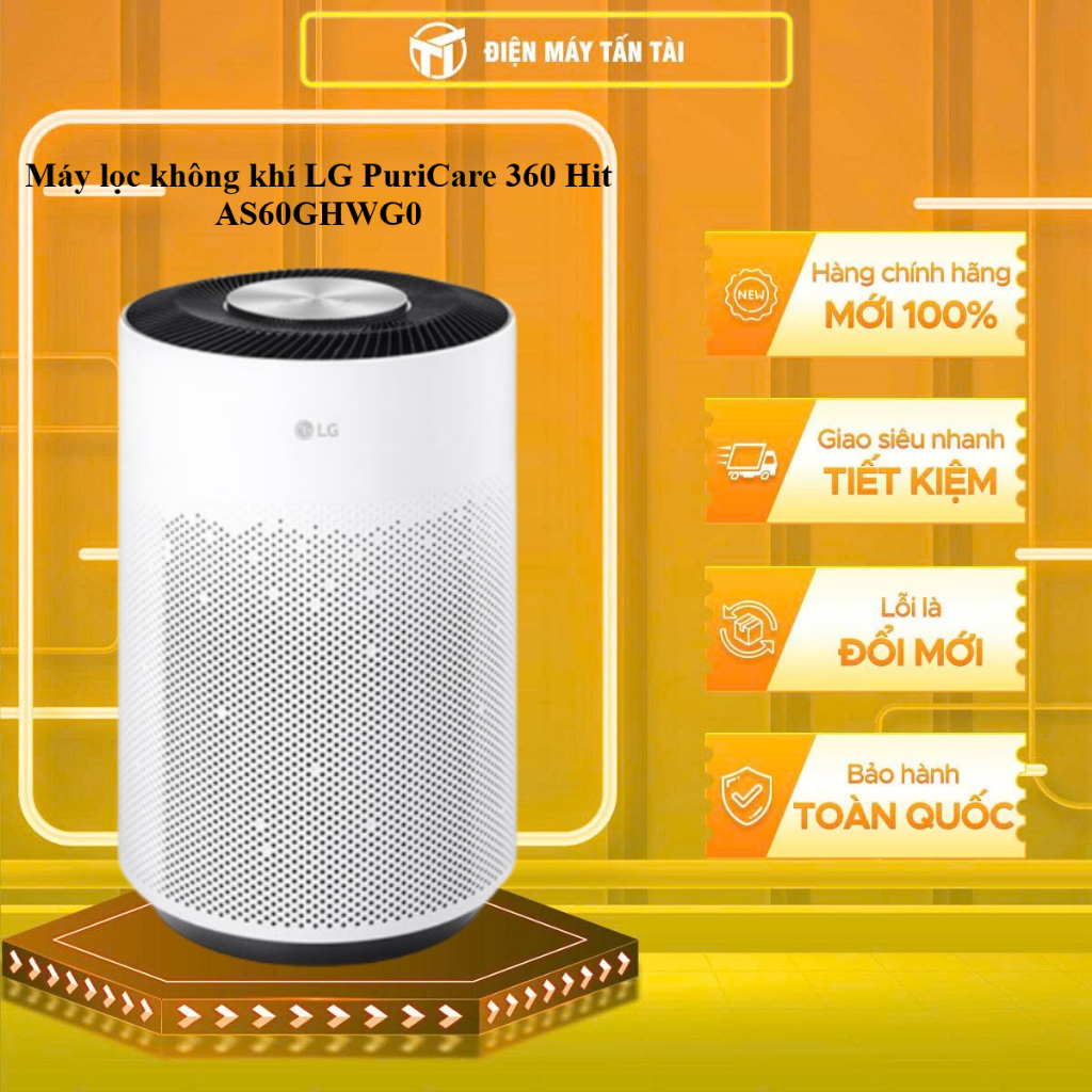 (HCM) - AS60GHWG0 - Máy Lọc Không Khí LG  AS60GHWG0.ABAE