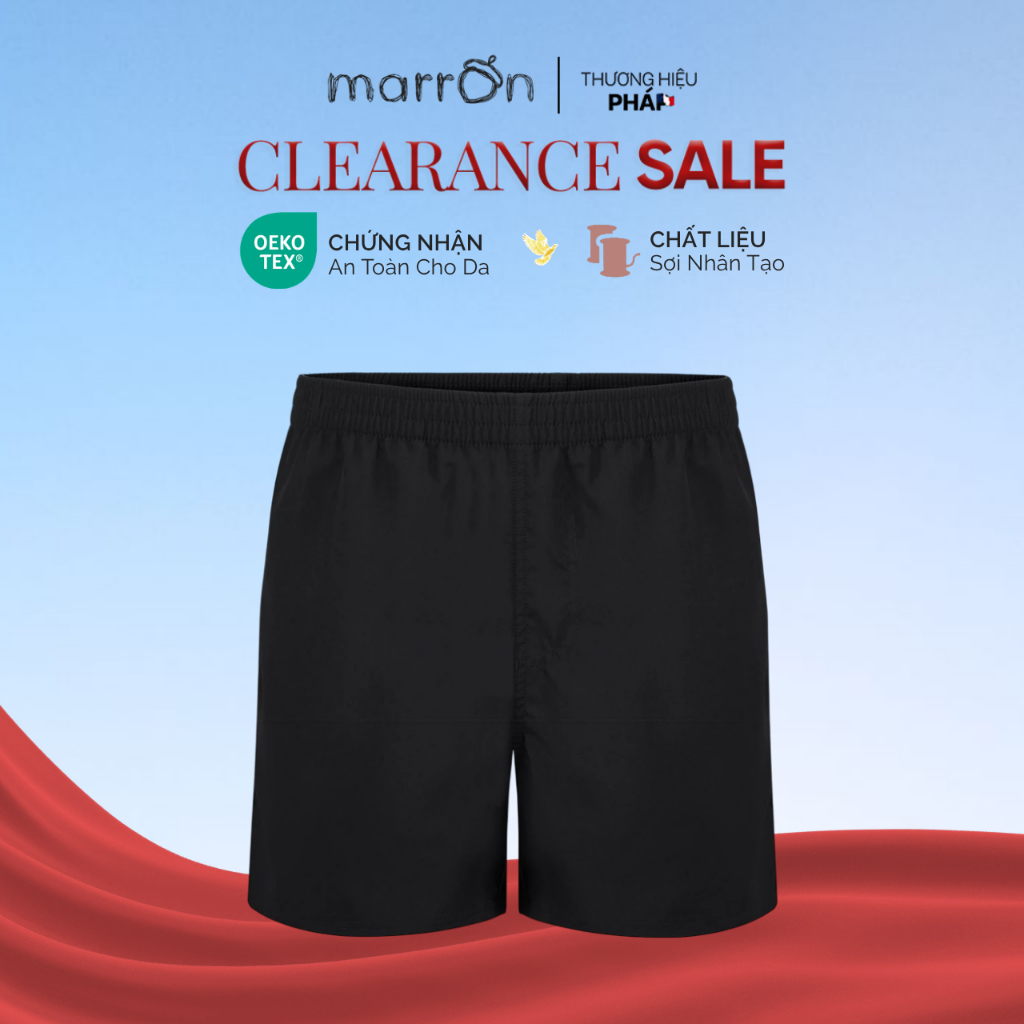 [XẢ KHO SIZE L->3XL] Quần short thể thao nam cạp chun đàn hồi tốt, chất vải chống nhăn bền màu | MAR