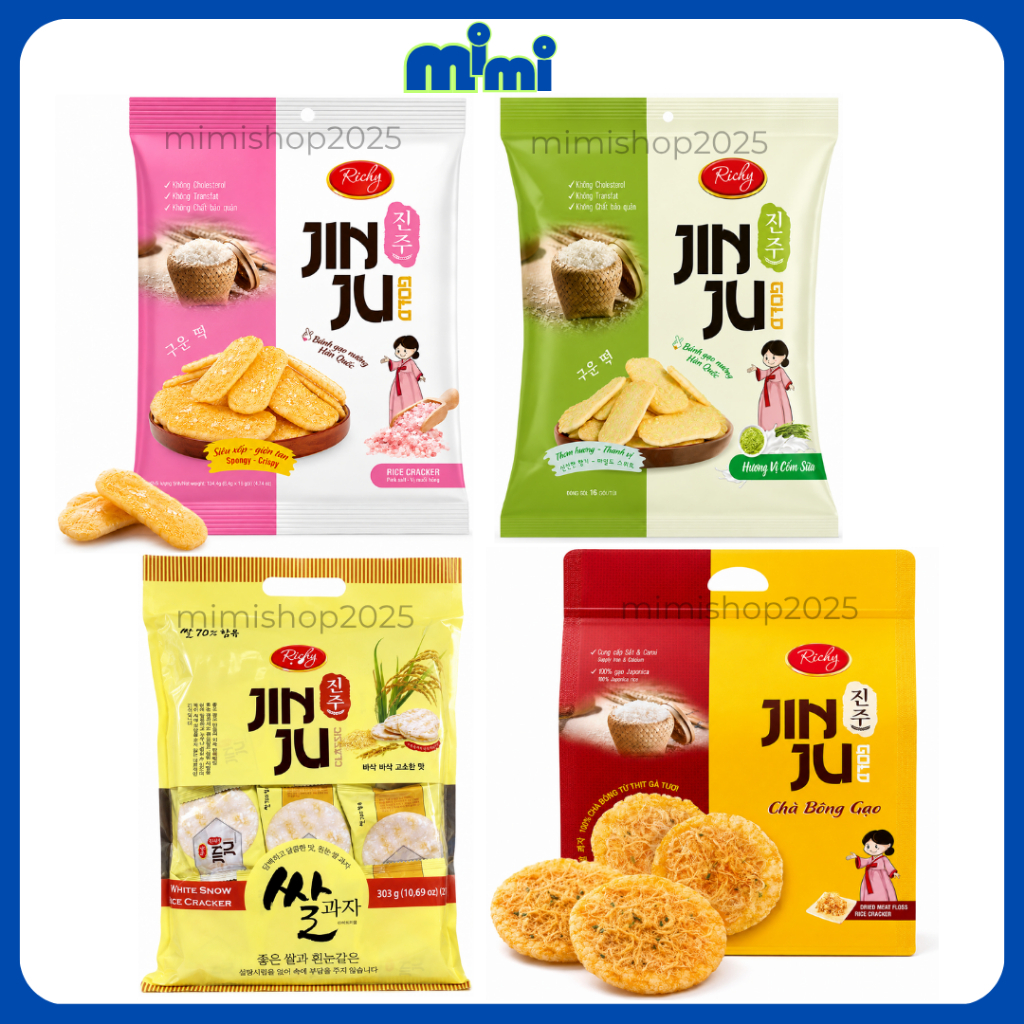 Bánh Gạo JinJu Richy Các Vị