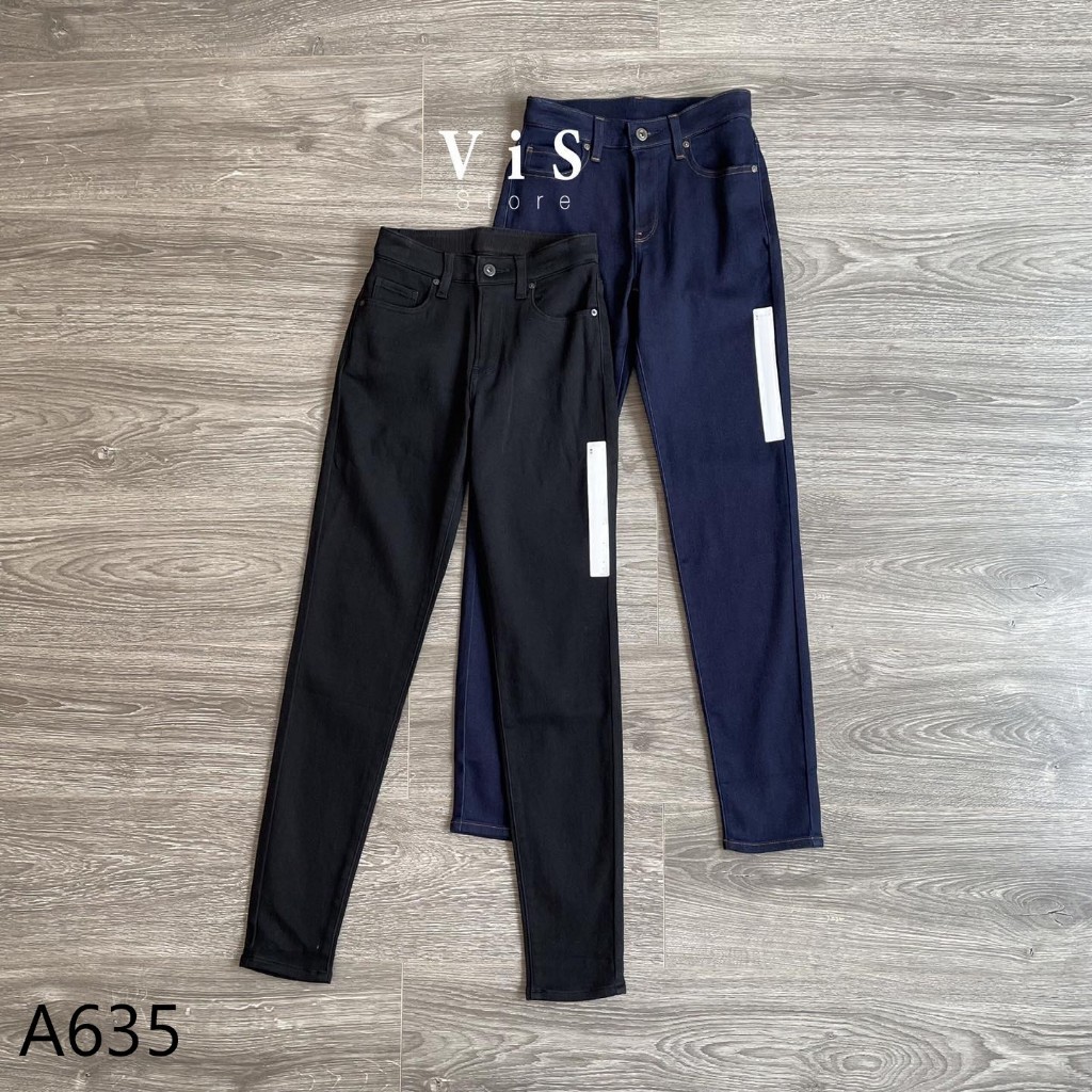 ViS Store - Quần jean nữ ống ôm lưng thấp