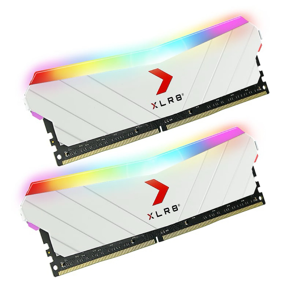 RAM DDR4 3200 PNY XLR8 RGB - White 16GB (2x8GB)