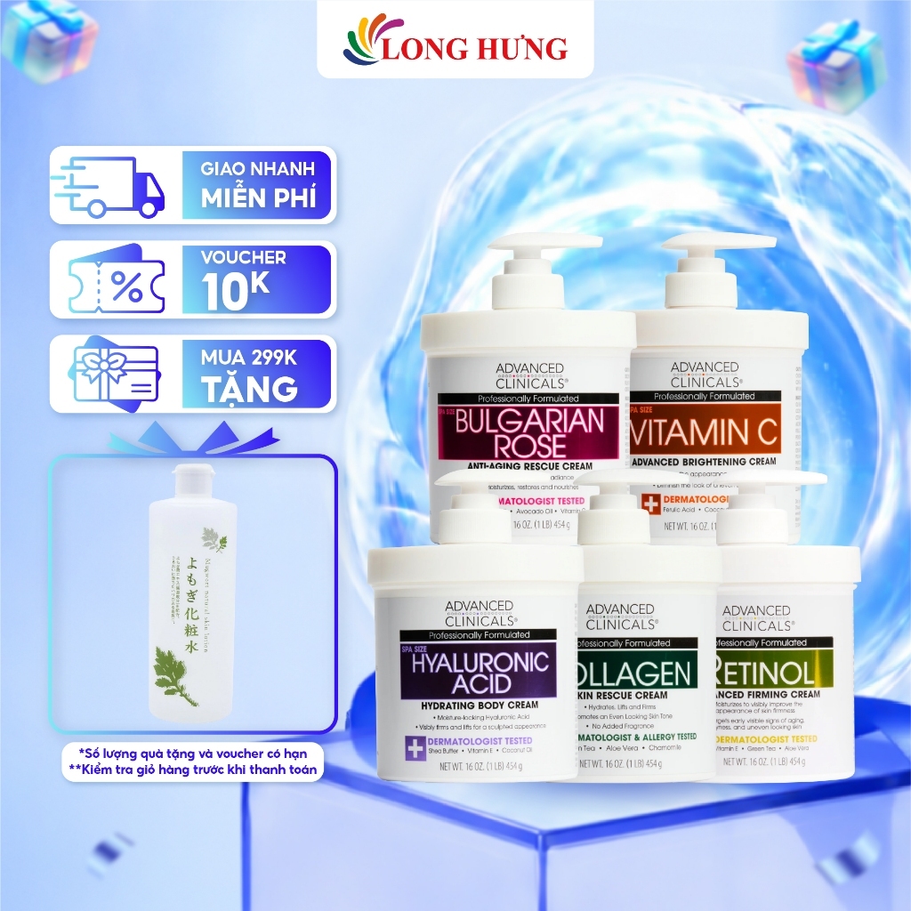 Dưỡng thể Advanced Clinicals (454g)