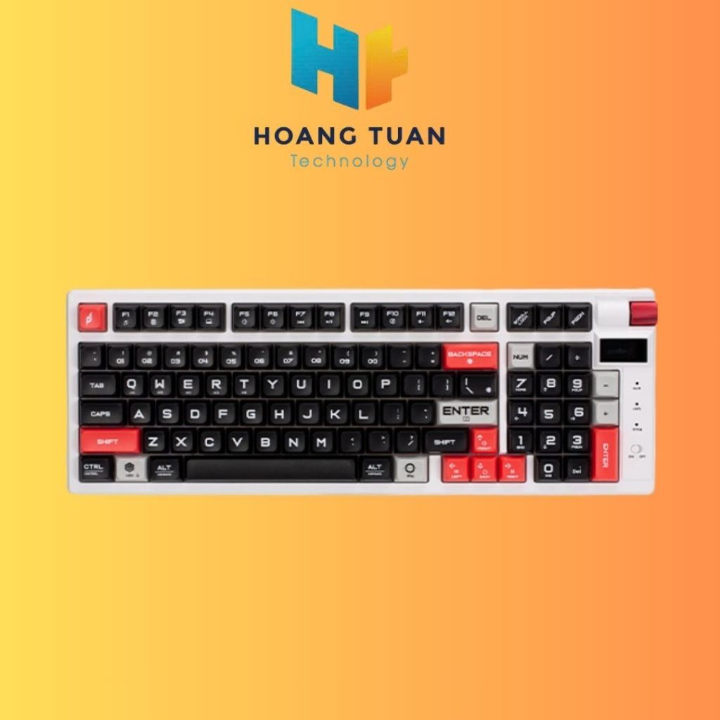 Bàn phím cơ EDRA EK398 Pro số phím 97 phím tương thích hệ điều hành Windows 98 / 2000 / ME / NT / XP