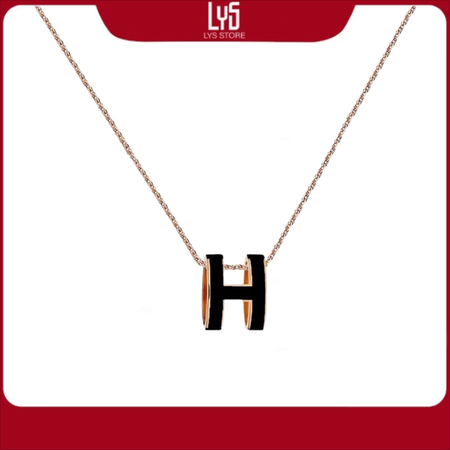 Dây chuyền nữ Lys Mini Pop H Pendant 6028 Hàng Fullbox đầy đủ thẻ tag