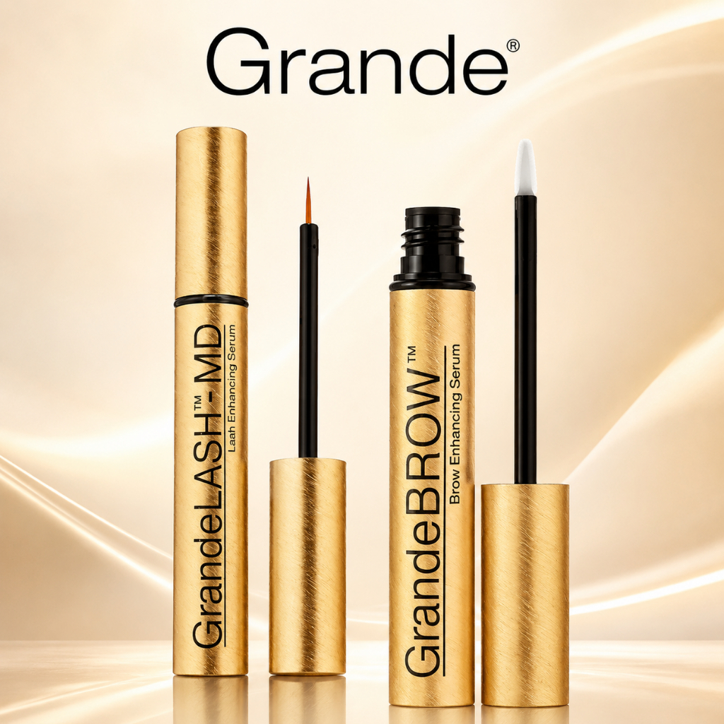 Grande Lash 4ml + Grande Brow 3ml | Dưỡng mi và mày dài, dày tự nhiên