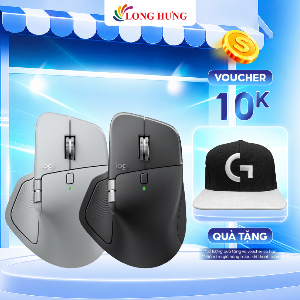 Chuột không dây Logitech MX Master 4 - Hàng chính hãng