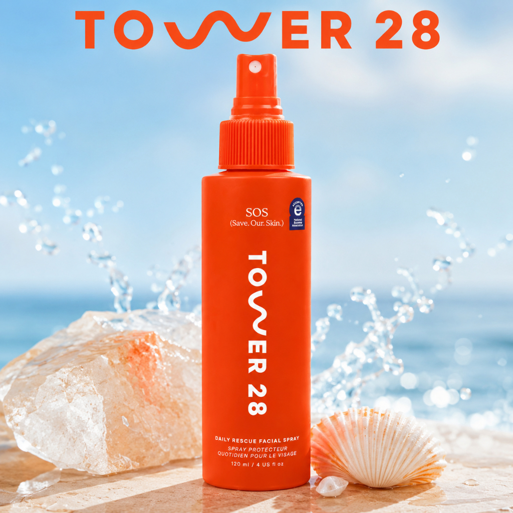 TOWER 28 SOS Spray 120ml – Làm Dịu Da Nhanh, Giảm Đỏ Và Cấp Ẩm Hiệu Quả