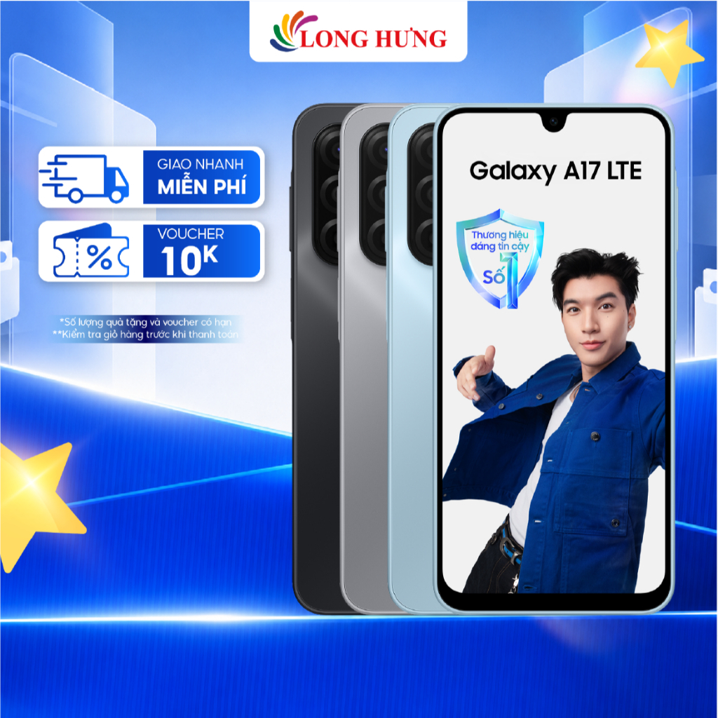 Điện thoại Samsung Galaxy A17 LTE - Hàng chính hãng