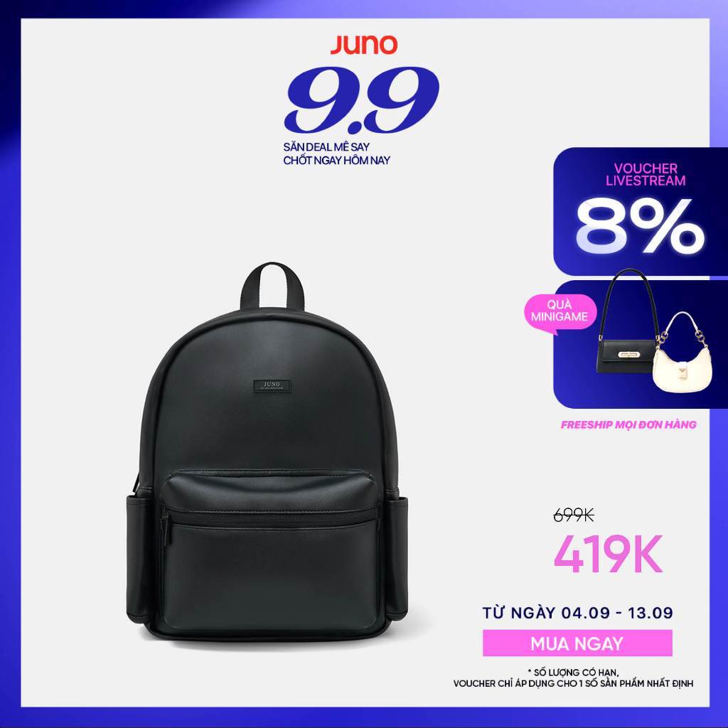 Balo Nữ Thời Trang JUNO Unisex Có Ngăn Đựng Laptop BL173