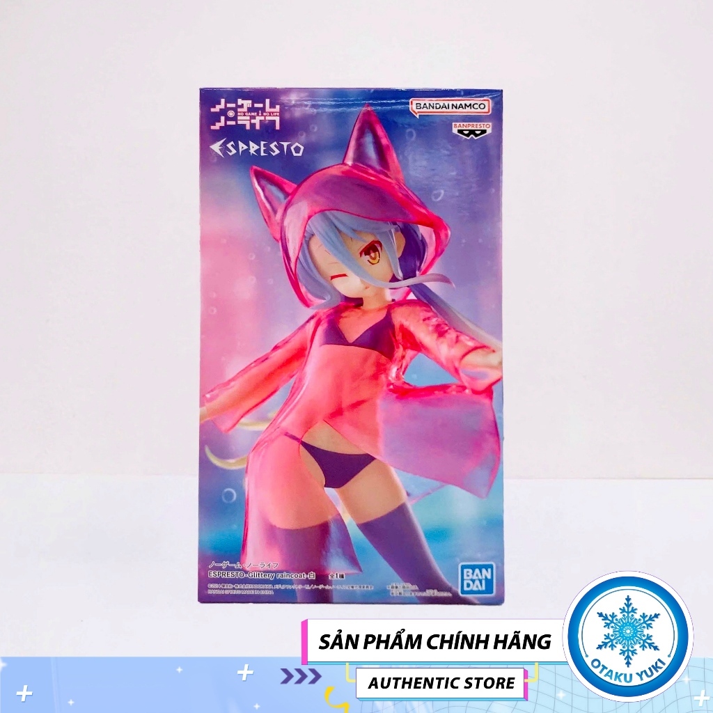 Mô Hình Shiro - No Game No Life - Glittery raincoat Figure Chính Hãng (BANDAI)