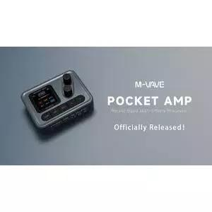 M-Vave Phơ Bàn M-Vave Pocket AMP - Bàn Đạp Hiệu Ứng Fuzz Multi Effects Pedal Tích Hợp Soundcard Nhỏ 