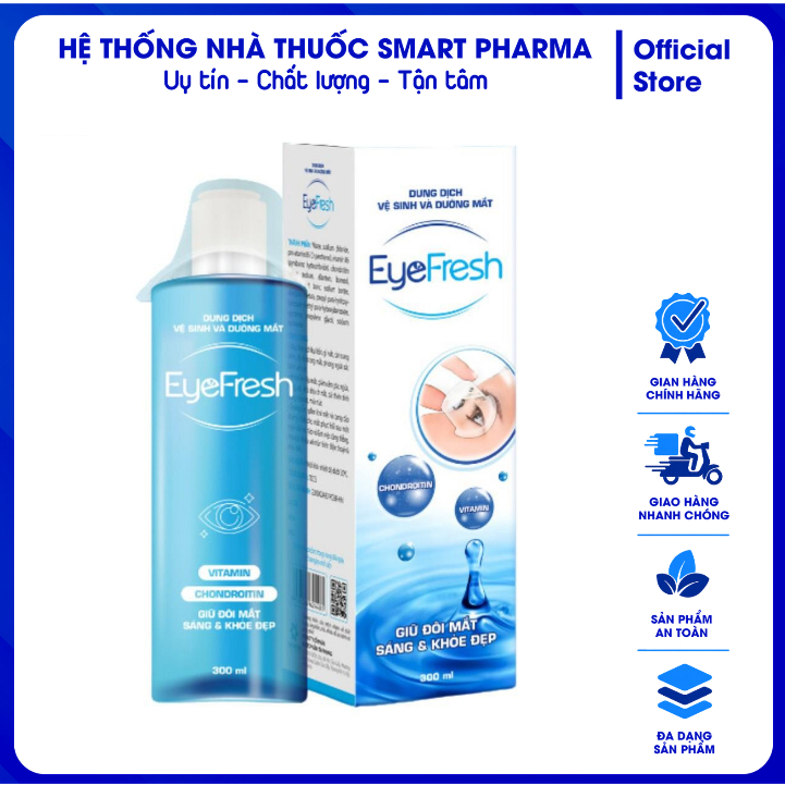Dung dịch vệ sinh và dưỡng mắt EyeFresh