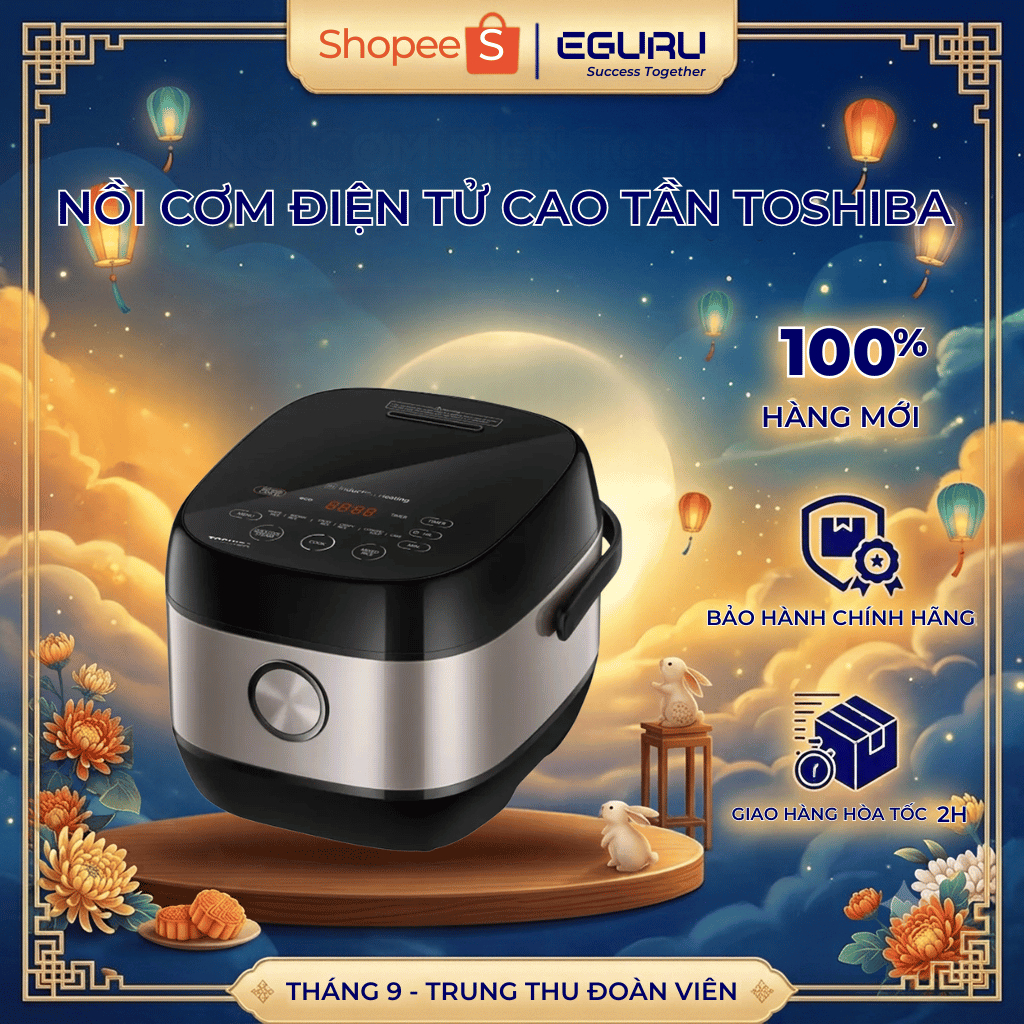 Nồi cơm điện tử cao tần Toshiba RC-10IX1PV / RC-18IX1PV  RC-10IP1PV / RC-18IP1PV - Bảo hành 12 tháng