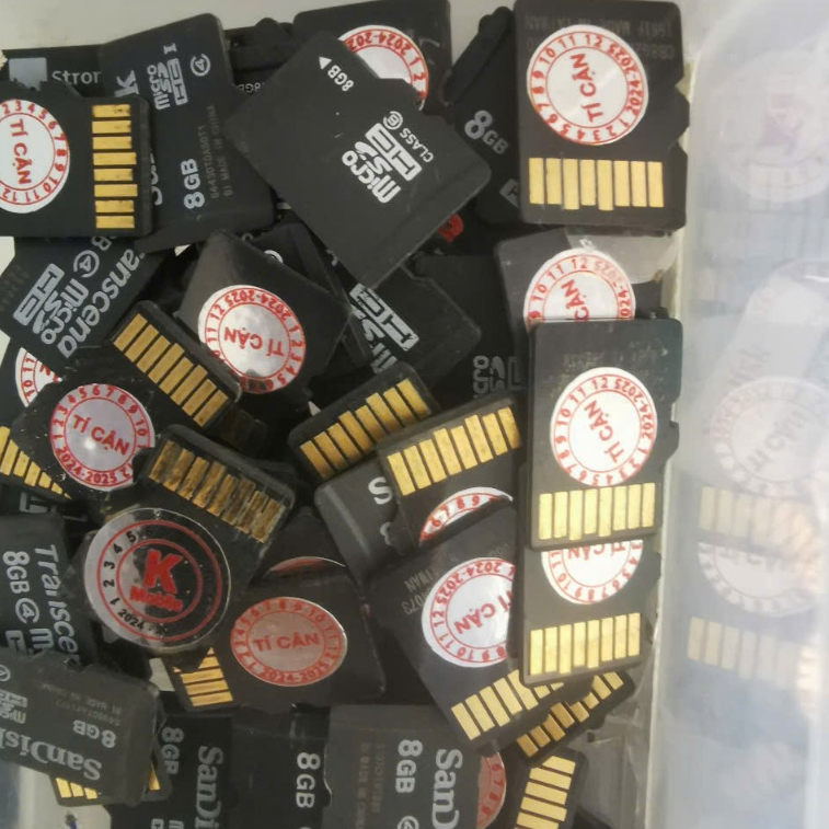 Thẻ nhớ micro SD bóc máy đã format sạch 1gb-128gb