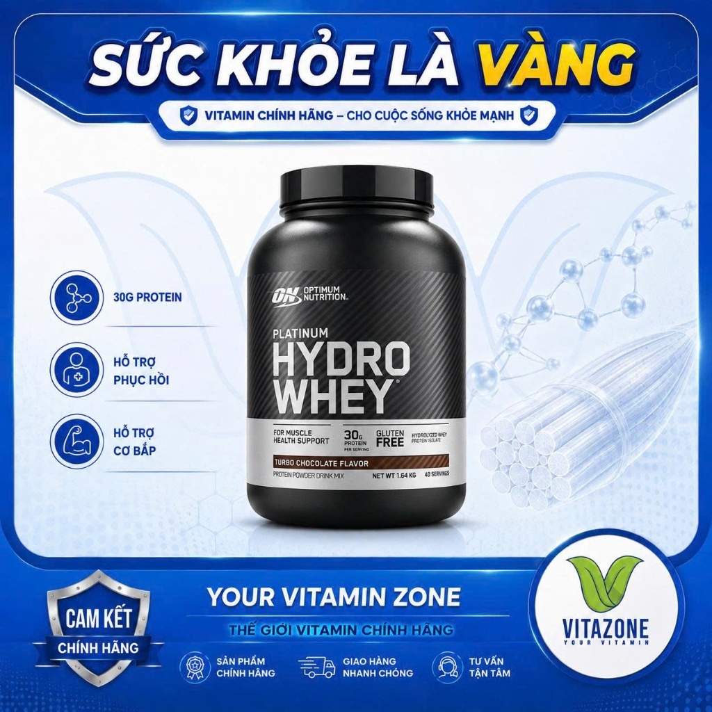 PLATINUM HYDRO WHEY - SỮA TĂNG CƠ HYDROLYZED WHEY PROTEIN