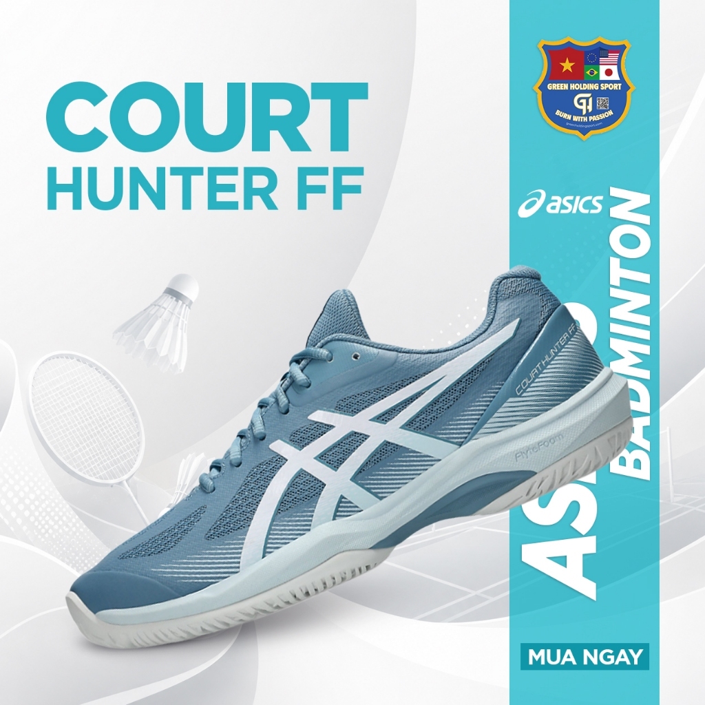 ASICS – Giày COURT HUNTER FF 1071A111.401 – Giày Cầu Lông Nam Chính Hãng